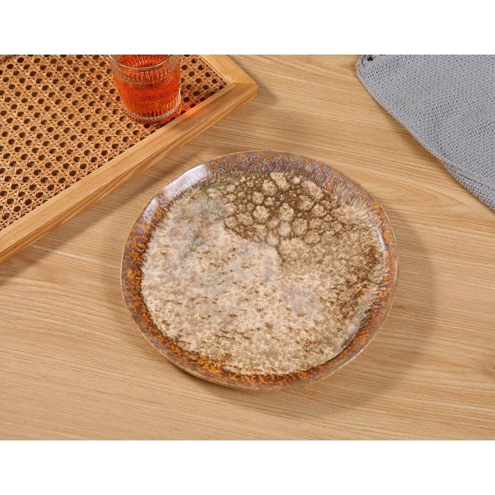 Блюдо круглое 28 см h2,5 см Light Brown Frutti di Mare P.L. [1]