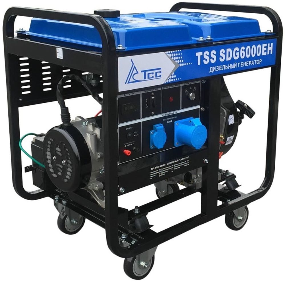 Дизельный генератор ТСС SDG 6000EH3