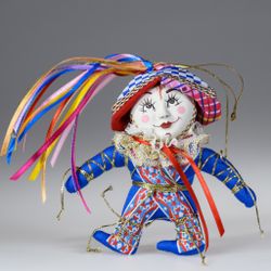 Ёлочная игрушка "Скоморох"