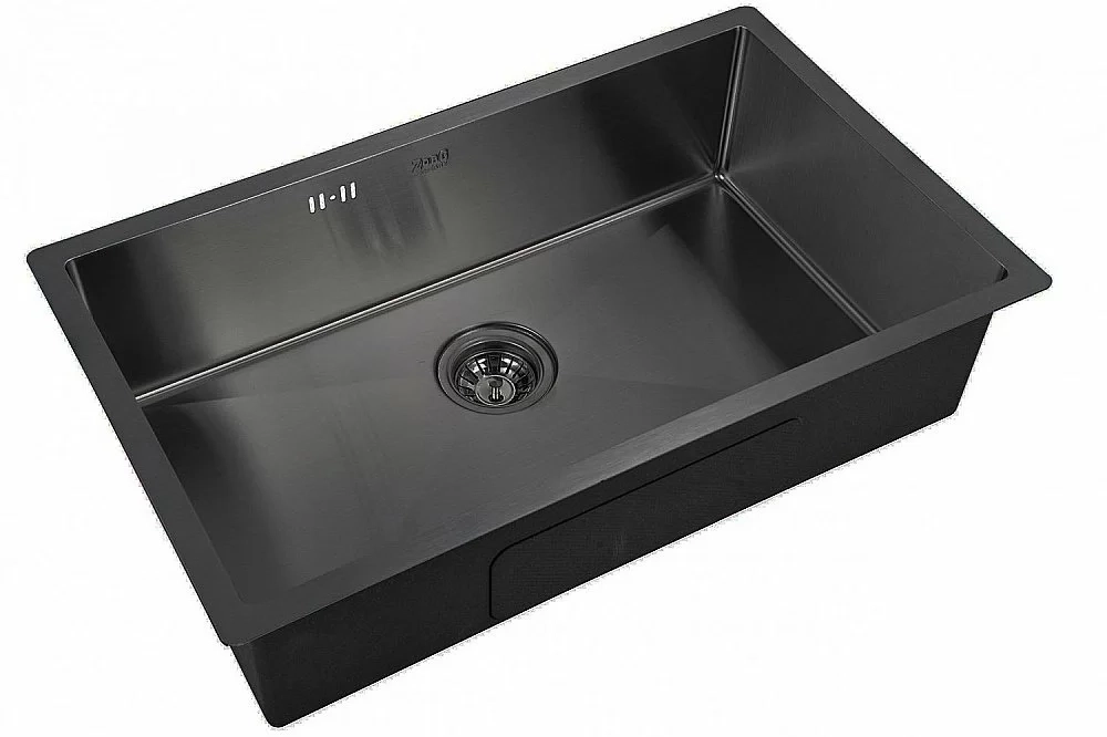 Мойка кухонная Zorg Inox PVD 7444 Черная