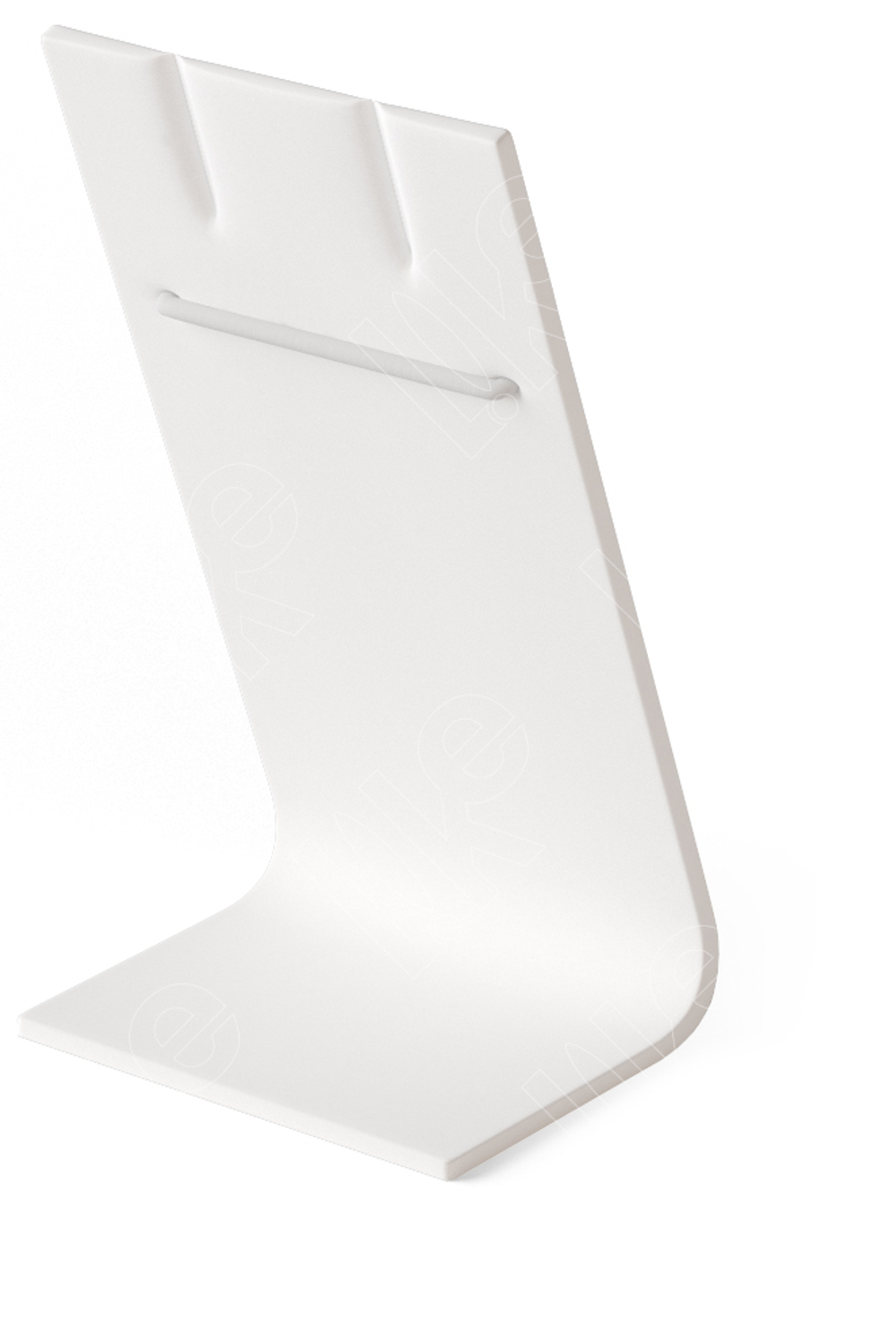 Подставка для серег/подвески/вертикальная/2 прорези/ф.№6 (резинка)