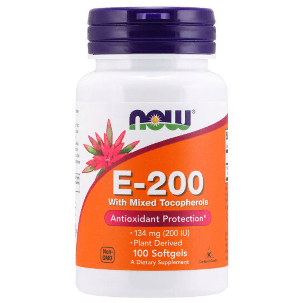 NOW E-200 Mixed Toc (100 капс.)