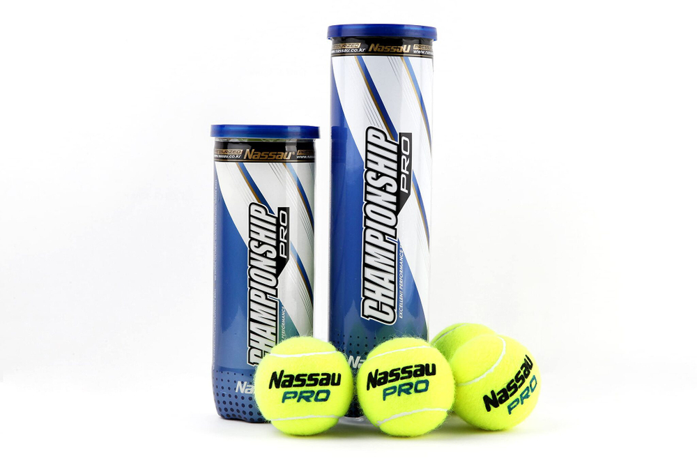 Теннисные мячи Nassau CHAMPIONSHIP PRO (4balls)