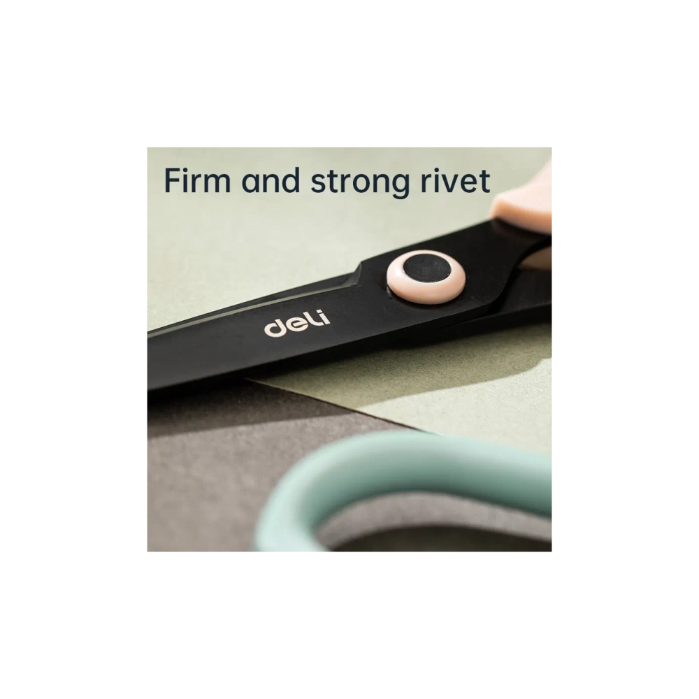 Ножницы 175мм Deli Linfini зеленые EZ507-GR