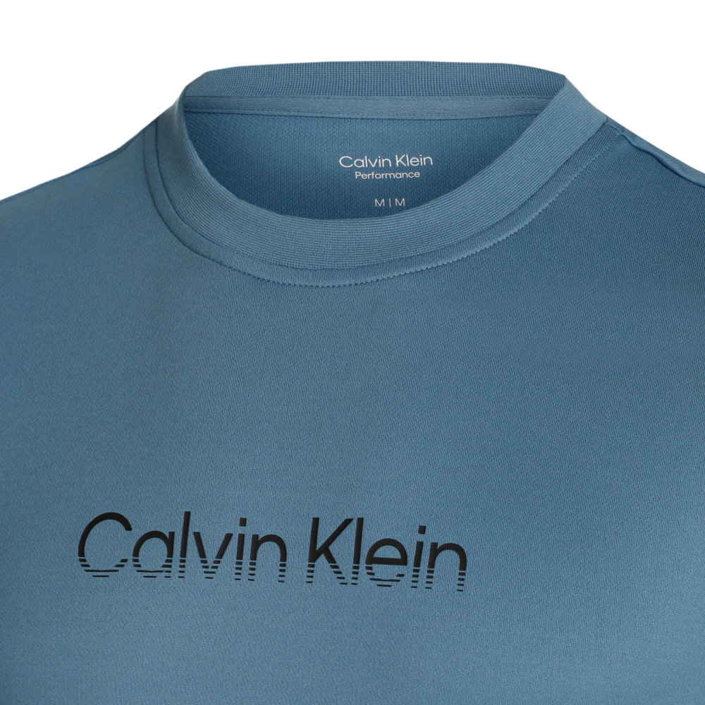 Мужское теннисное поло Calvin Klein T-Shirt Men - Blue