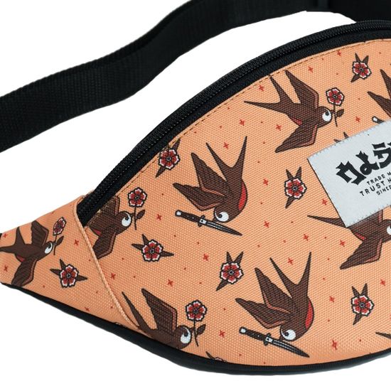 Поясная сумка OLDY. Ласточка. Персиковый