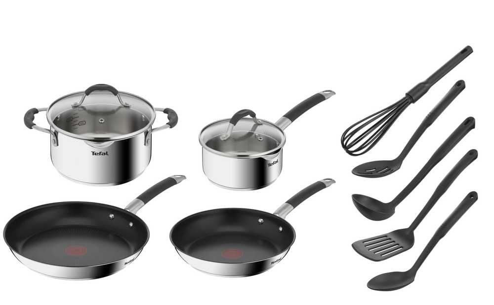 Набор посуды Tefal Illico 11 предметов G744SB74
