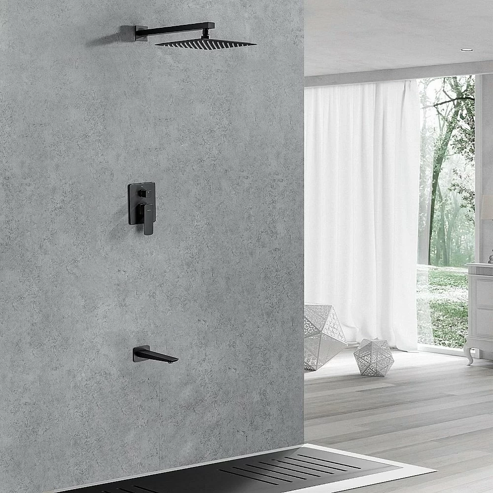 Смеситель для душа Allen Brau Infinity X2 5.21014-31 черный матовый