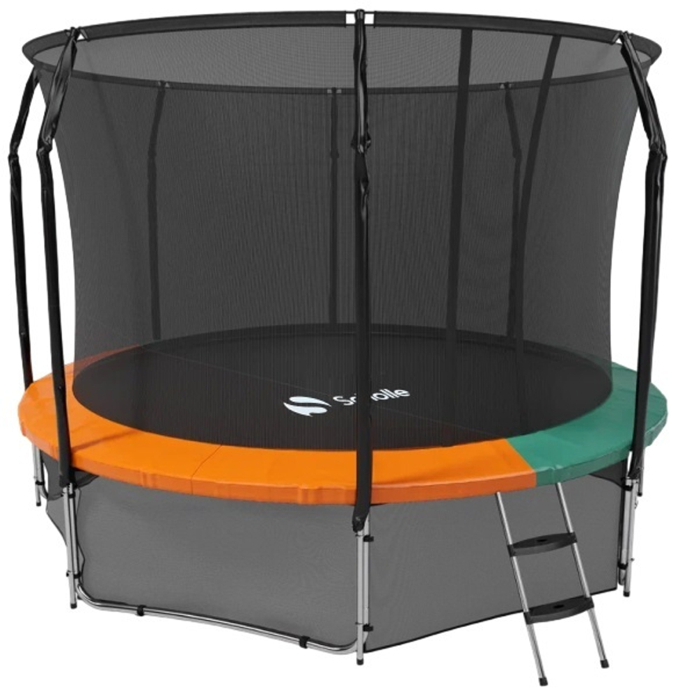 Батут scholle space twin green/orange 12ft (3.66м)