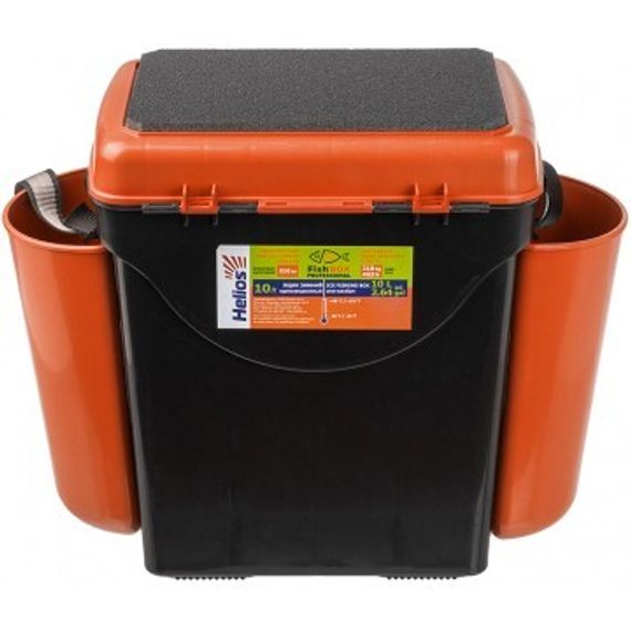 Ящик зимний Helios &quot;FishBox&quot; односекционный (10л) оранжевый