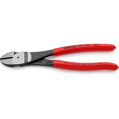 Кусачки боковые особой мощности черненые 200 мм Knipex 74 01 200 SB