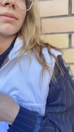 Жилет укороченный белый