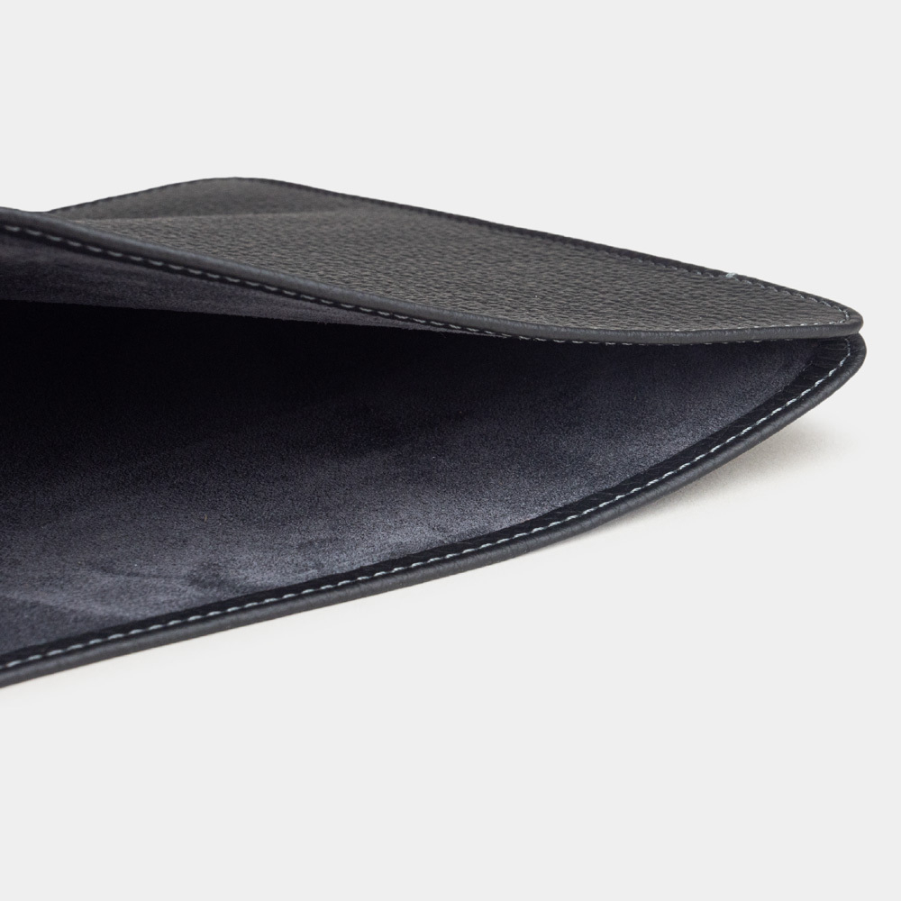 Чехол для iPad из кожи теленка, черного цвета