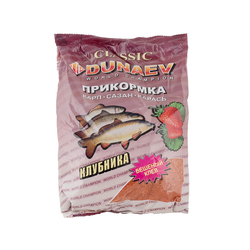 Прикормка "DUNAEV КЛАССИКА" 0.9кг Карп Клубника