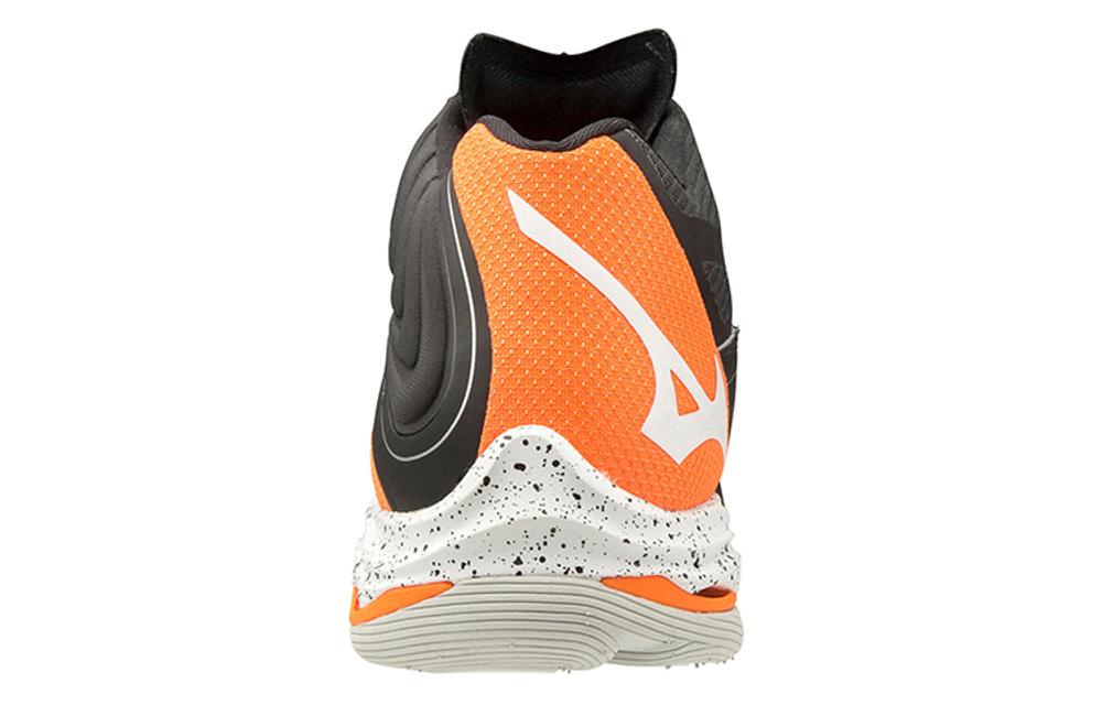 Mizuno Wave Lightning Z6 Textile, Synthetic Leather Slip Resistant, Abrasion Resistant, Breathable Mid top