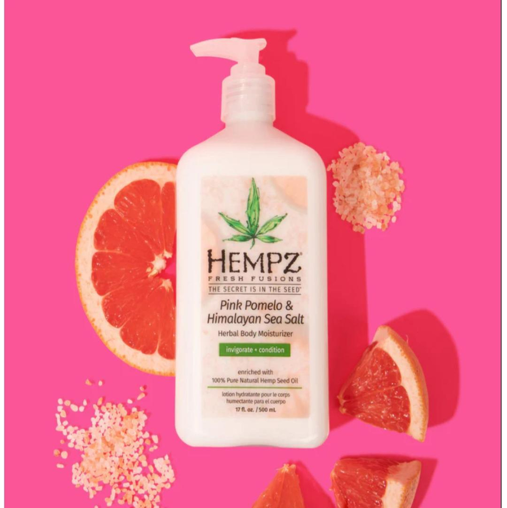 Молочко увлажняющее для тела, помело и гималайская соль HEMPZ Pink Pomelo & Himalayan Sea Salt 500 мл