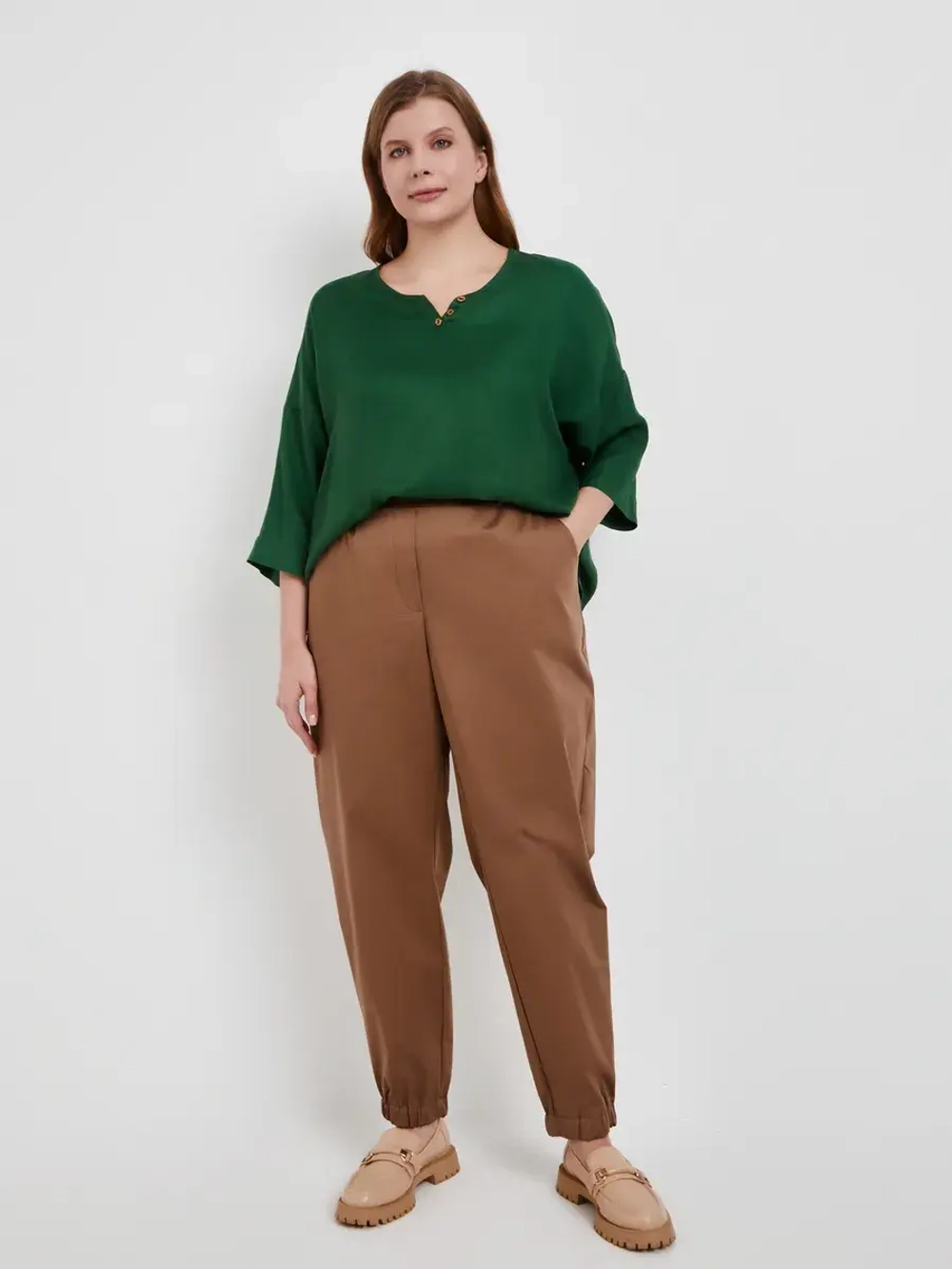 Брюки летние сафари джоггеры