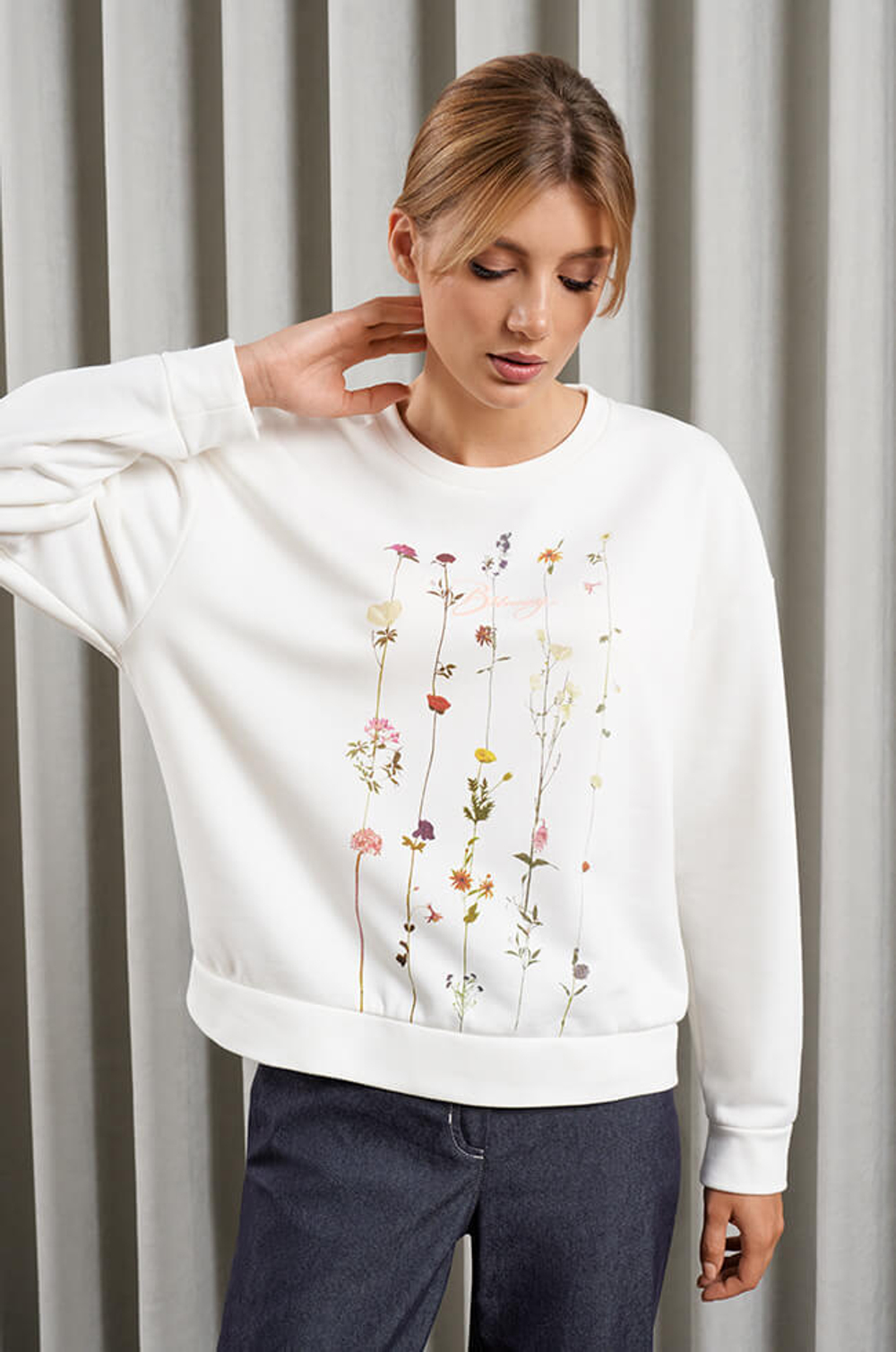 22939 Джемпер женский (молочный)