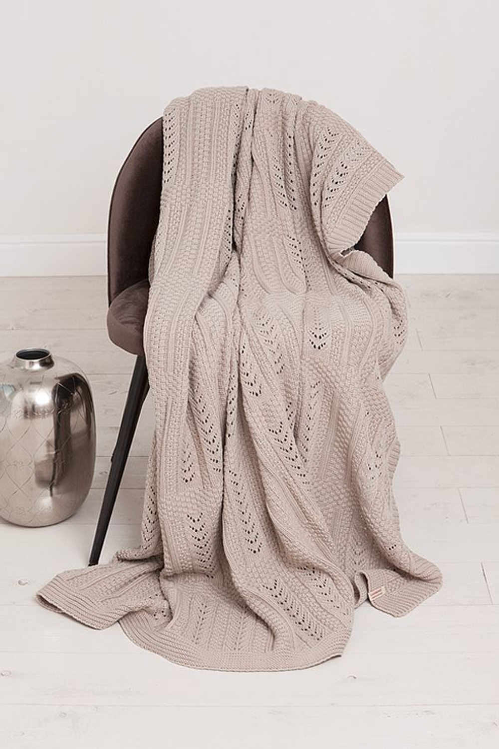 Плед 150х200 Luxberry Lux 11 умбра Португалия