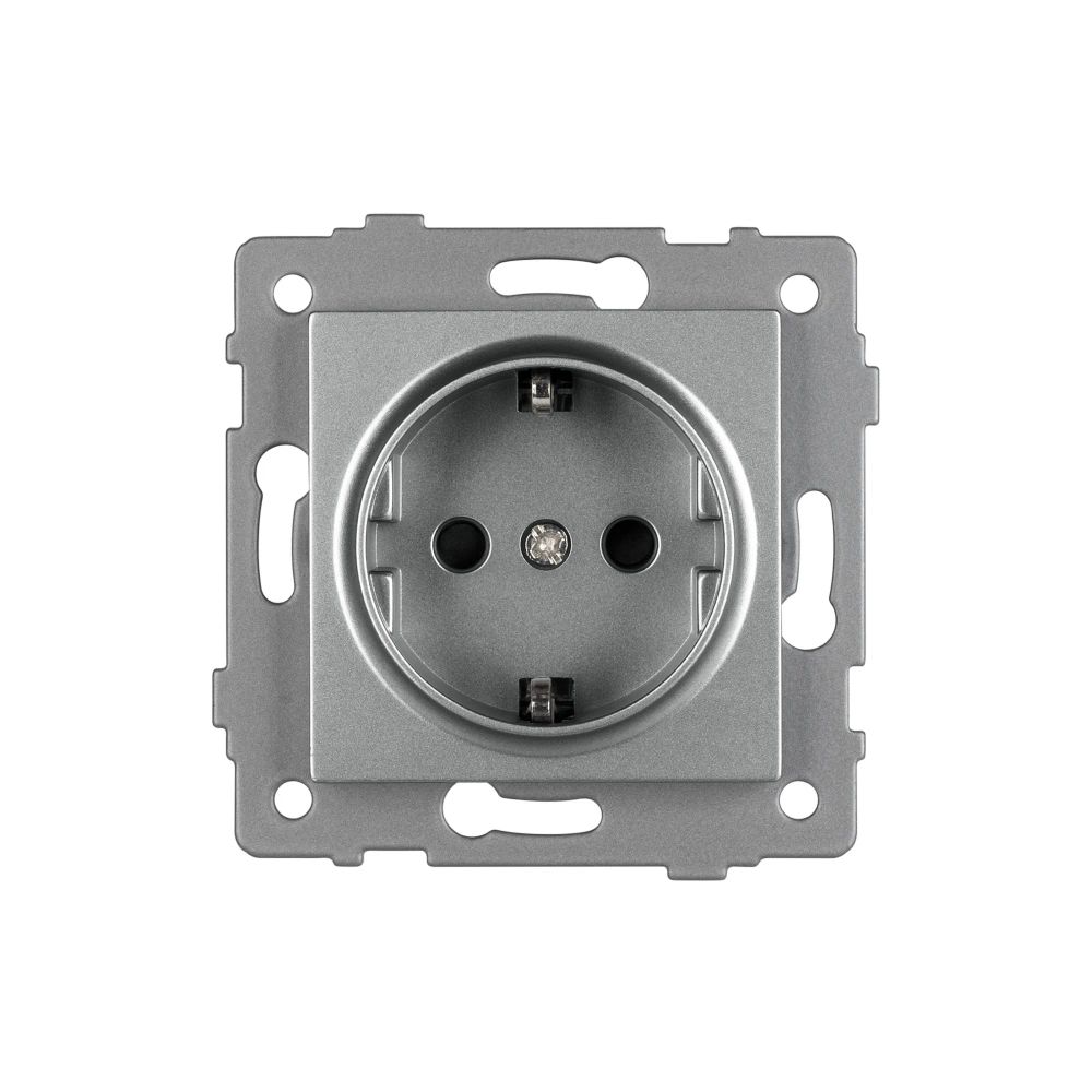 Механизм электрической розетки SCT-MEU1-PL-GR-V (250V, 16A) (Arlight, -) 049816