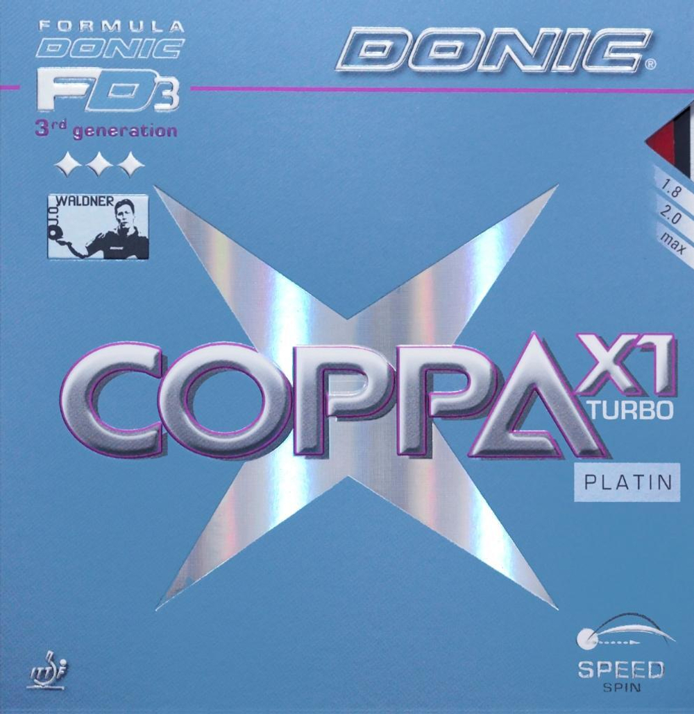 Donic Coppa X1 Turbo Platin