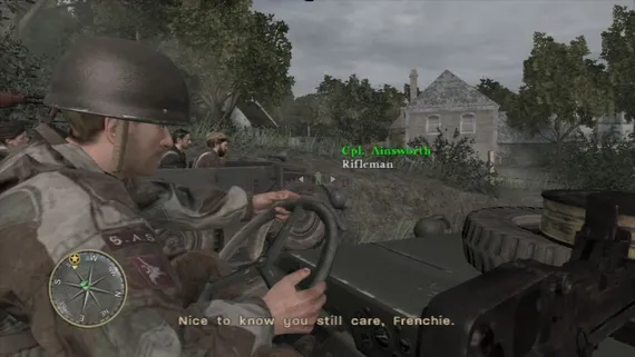 PS3 Call of Duty 3 (Б/У, Английская версия, BLES-00016)