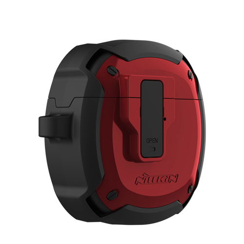 Чехол красного цвета от Nillkin Bounce Case для наушников Huawei FreeBuds 4 и 4E, с карабином