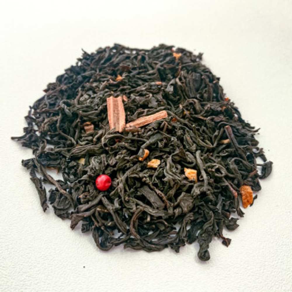Черный чай BERRY-TEA |  "Жгучий Апельсин" | 18гр под стакан