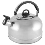 Чайник из нерж. стали Mallony Casual (2.7л, со свистком, зеркальная полировка)