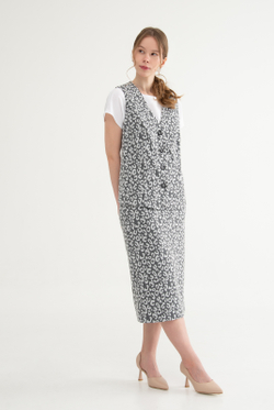 Жилет женский 4732за, Леопард #225Леи064732за