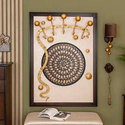 Вешалка настенная Heri 2 Каштан Амбер Бронза