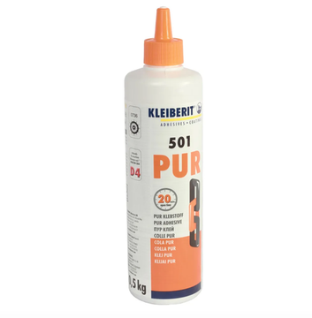 Клей для дерева полиуретановый PUR 501.0 D4 0,5кг Kleiberit KL005