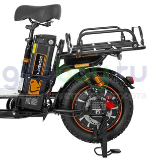 Электровелосипед Kugoo Kirin V3 PRO (60V/21Ah) внедорожная резина фото №21