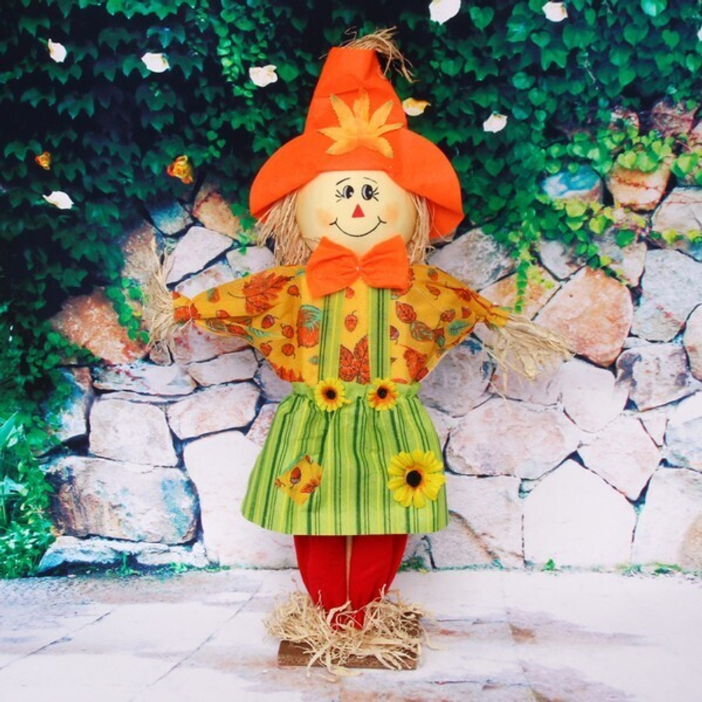 Фигура садовая «Пугало Маня» 65см ДоброСад