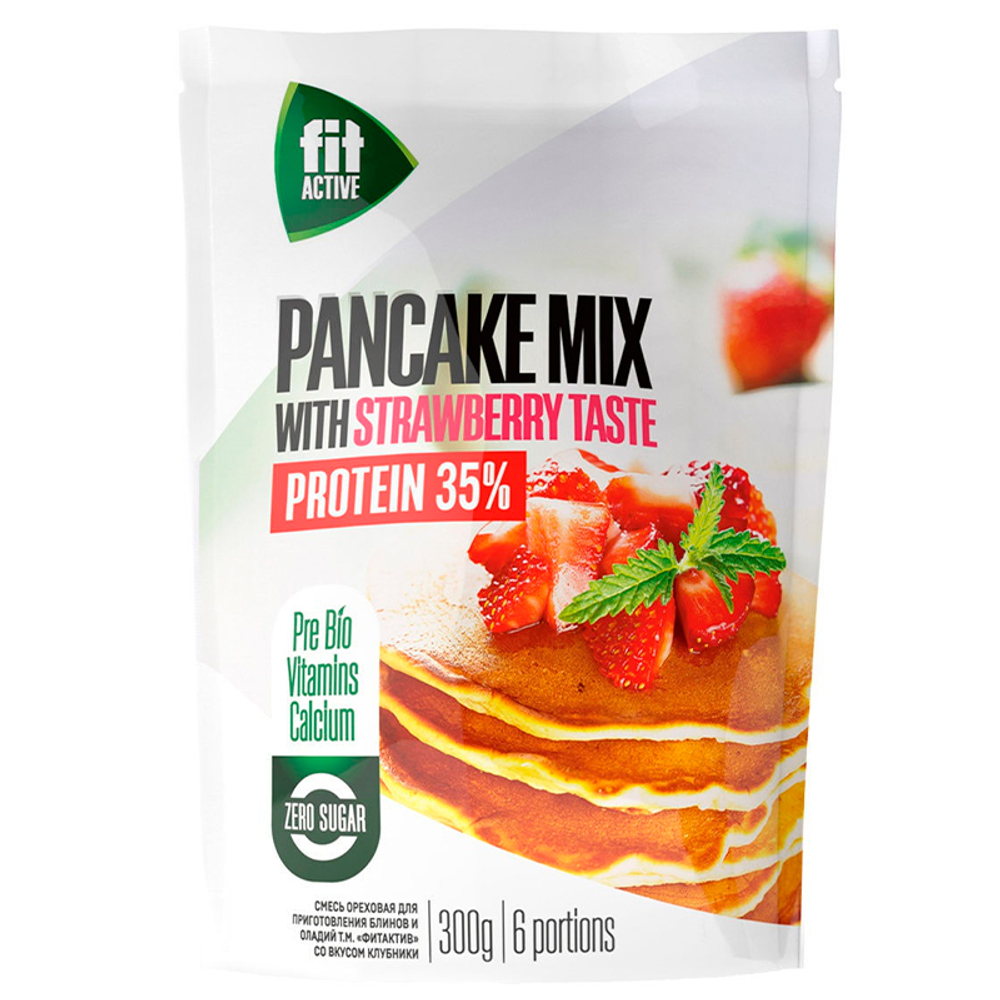 ФитПарад Fit Active Смесь ореховая для приготовления блинов и оладий (300 гр.)