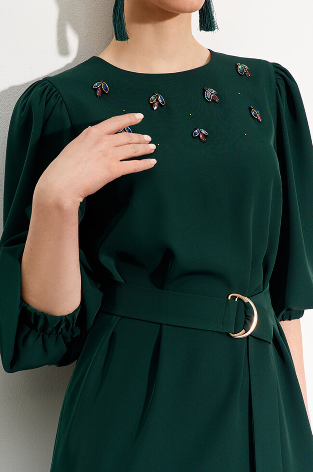 51423 Платье женское (зеленый)