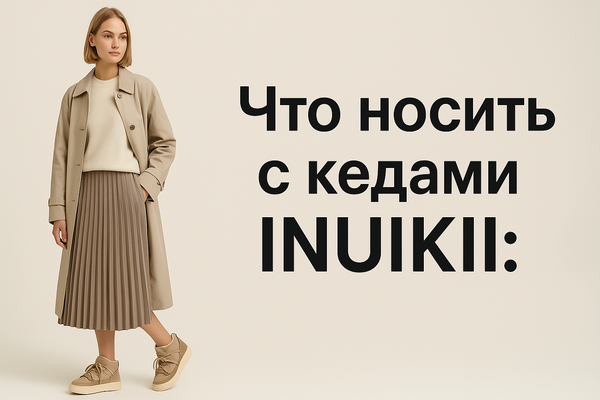 Что носить с кедами INUIKII: Советы по созданию стильных образов