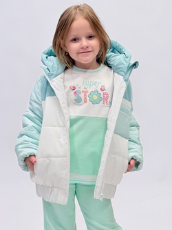 Куртка демисезонная для девочки 7-11 лет Милашка Сьюзи