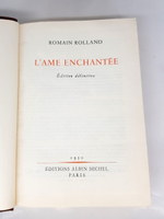 "Lame enchantee (Заколдованная душа),  Jean-Christophe (Жан-Кристоф)". Romain Rolland (Ромен Роллан). 1950 г.
