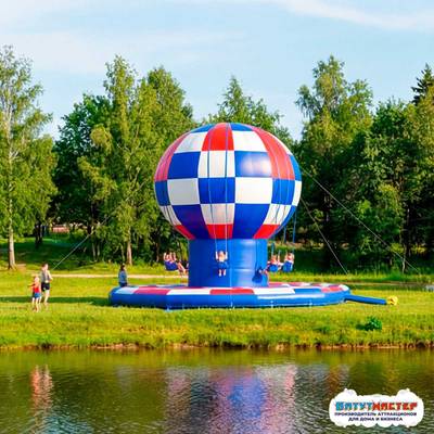 Качель из ПВХ «Праздничный взлёт», 6,5×6,5×6,8 м