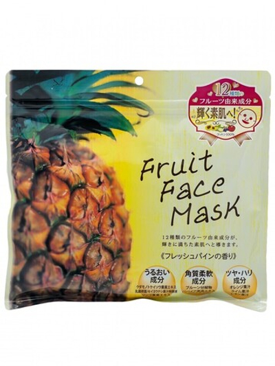 Маска тканевая 12 фруктов увлажняющая и питательная 30 шт. SPC