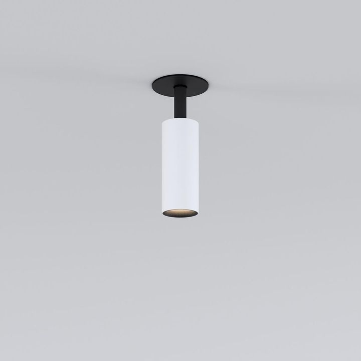 Встраиваемый светодиодный спот Elektrostandard Diffe 25039/Led белый/черный a058220