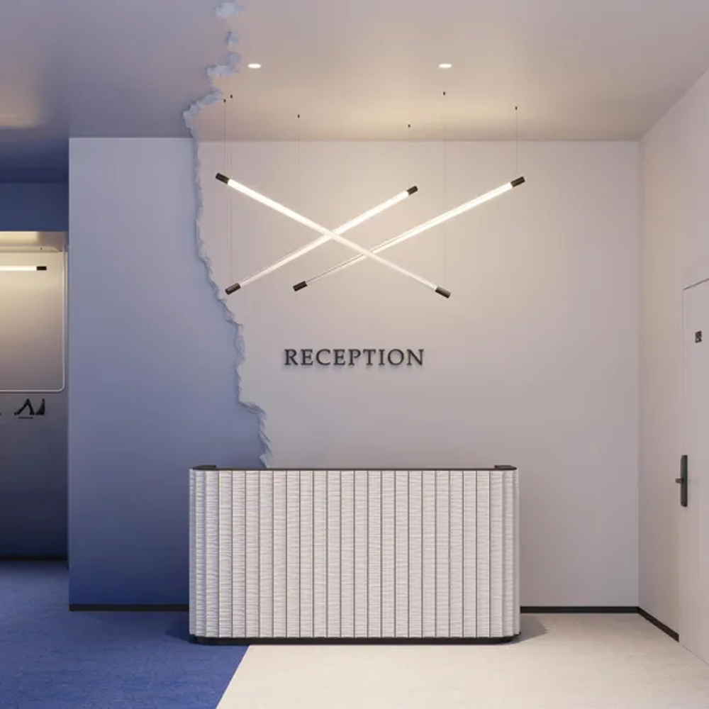 Профиль ROUND-D36-360-2500 ANOD BLACK (Arlight, Алюминий) 050250