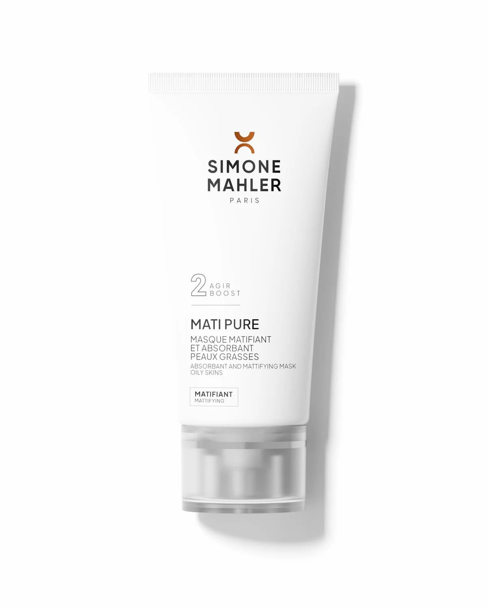 Simone Mahler Абсорбирующая и матирующая маска для жирной кожи MATI PURE ABSORBANT AND MATIFYING MASK OILY SKINS 50 мл