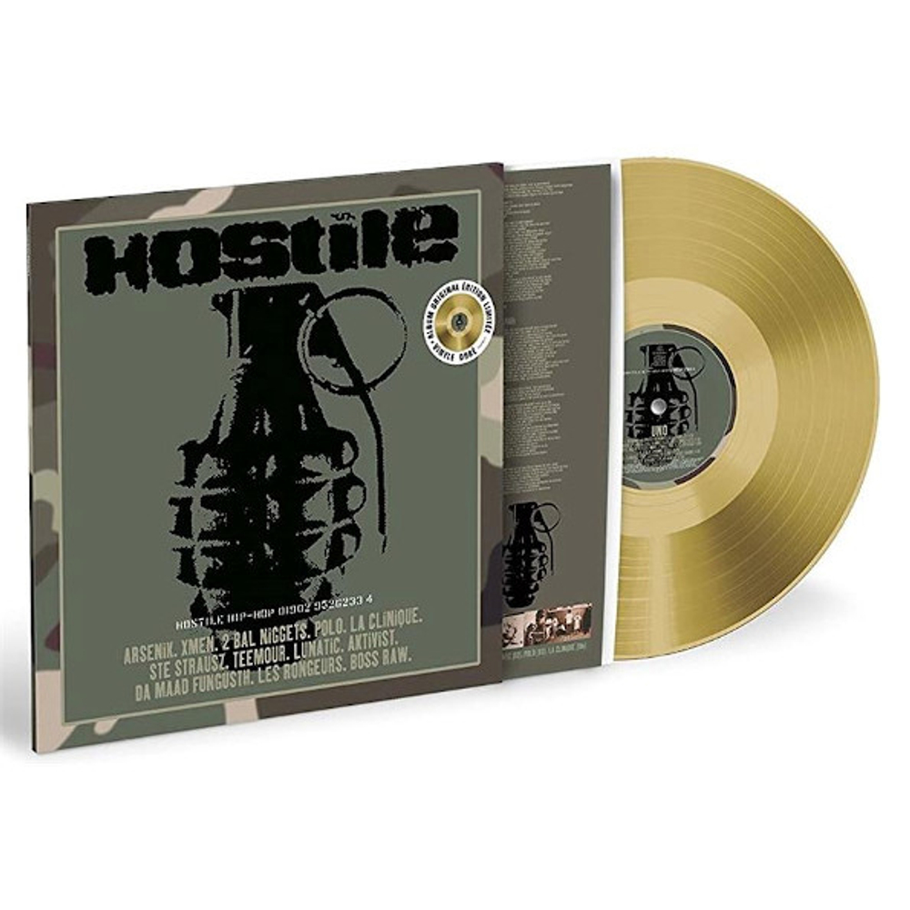 Сборник / Hostile Hip-Hop (Limited Edition)(Coloured Vinyl)(LP)