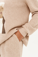 23431 Худи женское (бежевый)