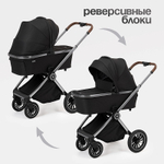 Детская коляска 2 в 1 Tomix Adele S760/2 Black