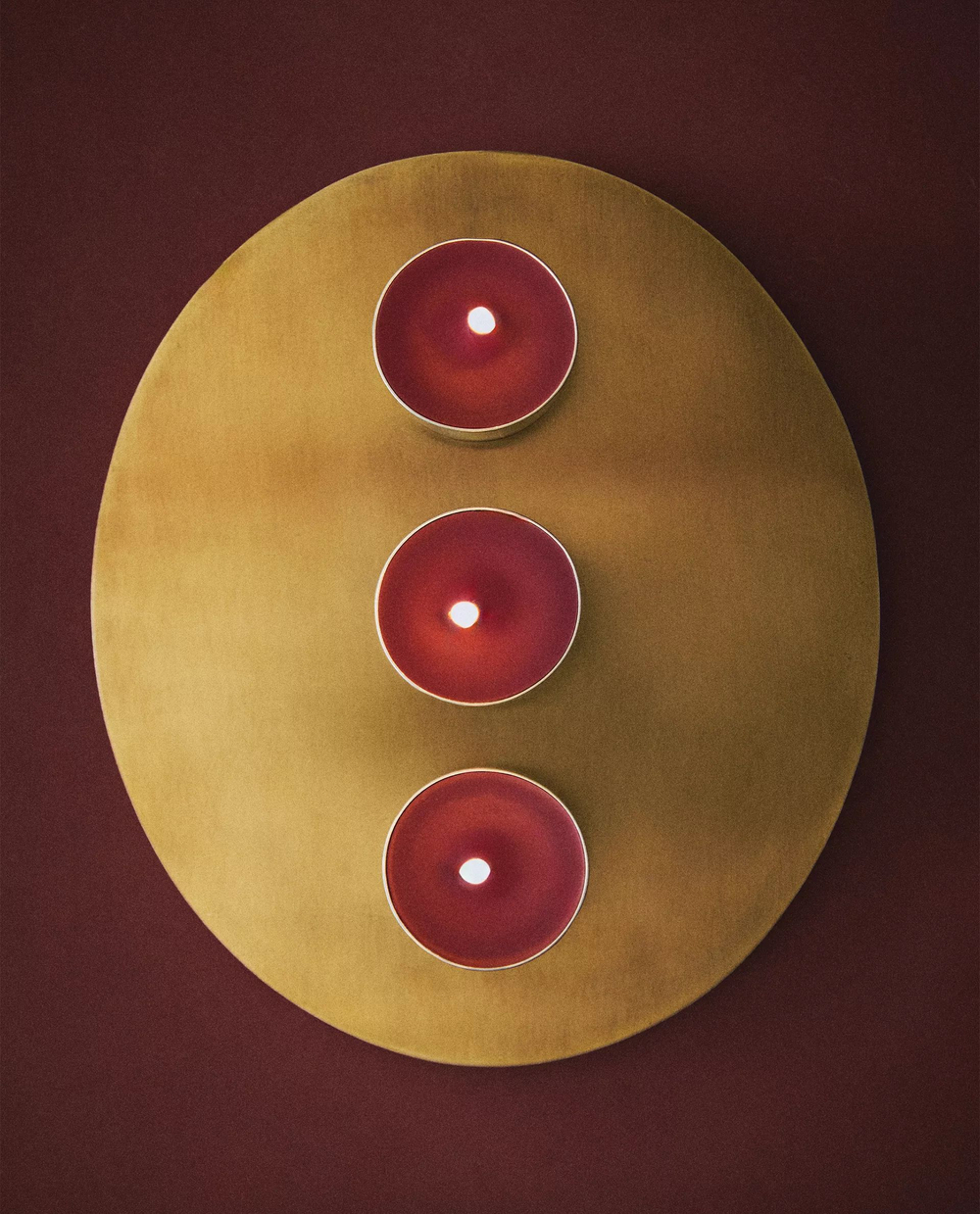 Zara Home - Набор ароматических свечей tealight gingerbread (набор из 8)