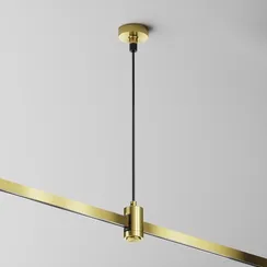 Подвес тросовый Hang с вводом питания Flarity латунь Technical tra157sw-b1-bs