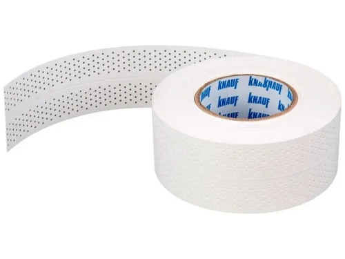 Лента армирующая бумажная 52ммх50м перфорированная Кнауф